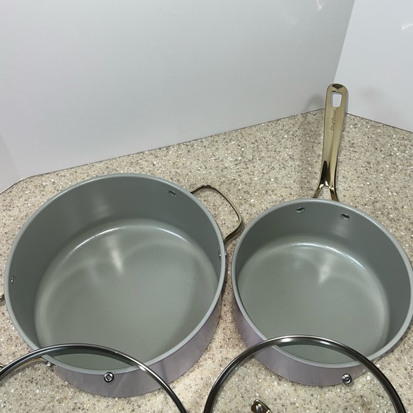 NWOB Chef Power 10 Piece Ceramic Nonstick Cookware Set - Picture 5 of 16